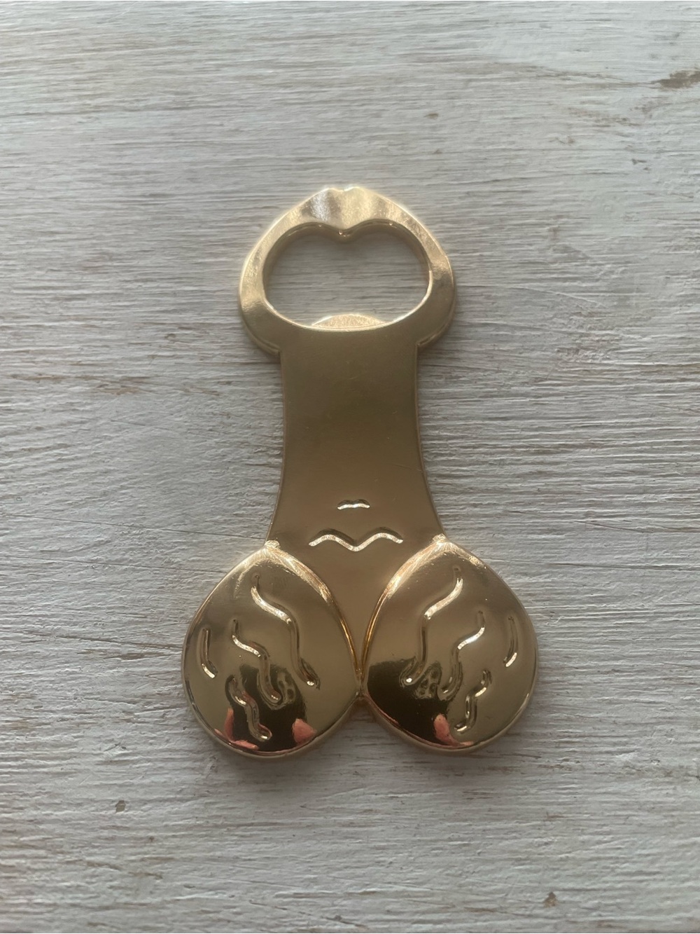 “Elegant” Penis Bottle Opener - Gold